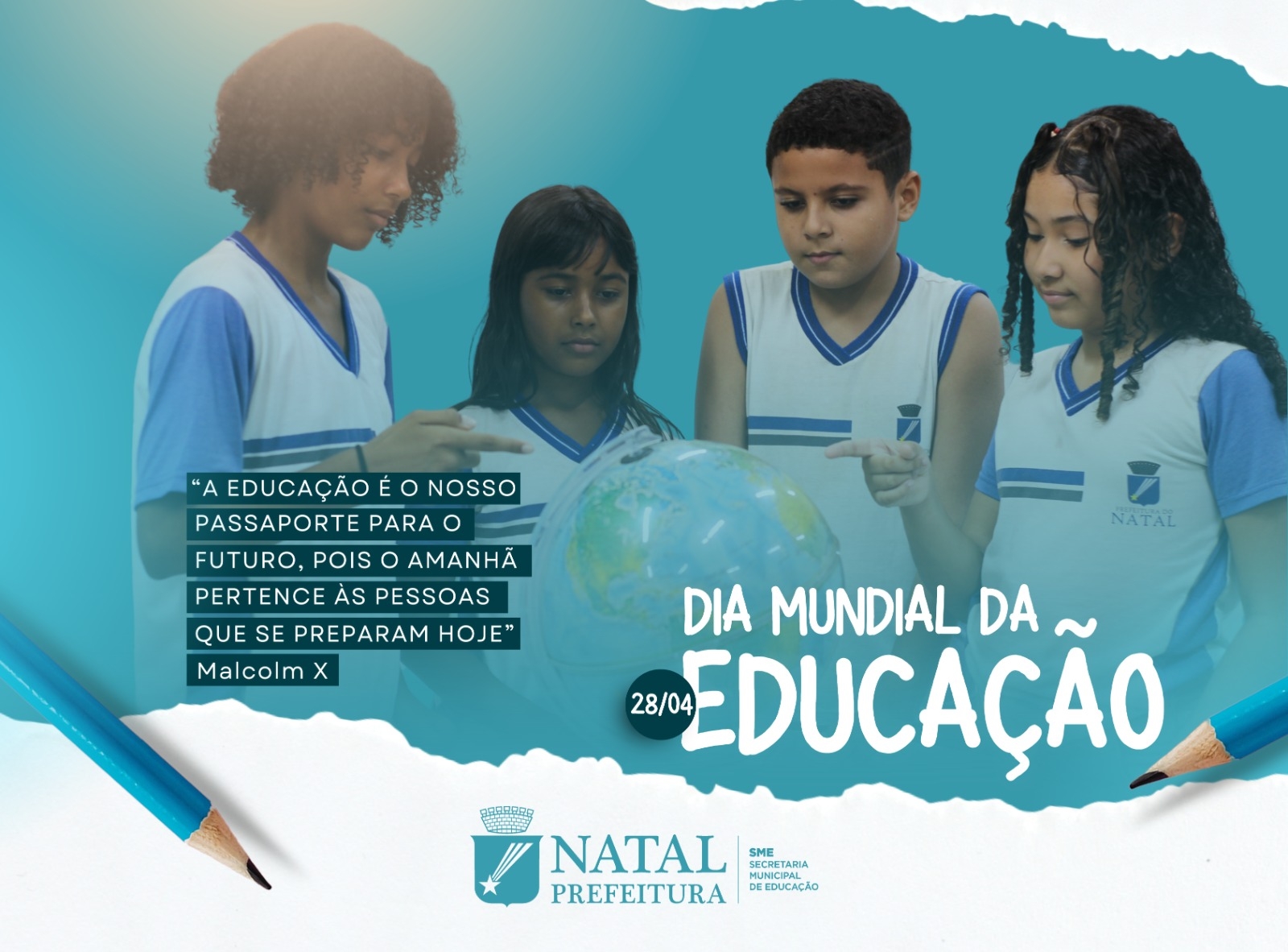 Prefeitura do Natal destaca avanços no Dia Mundial da Educação