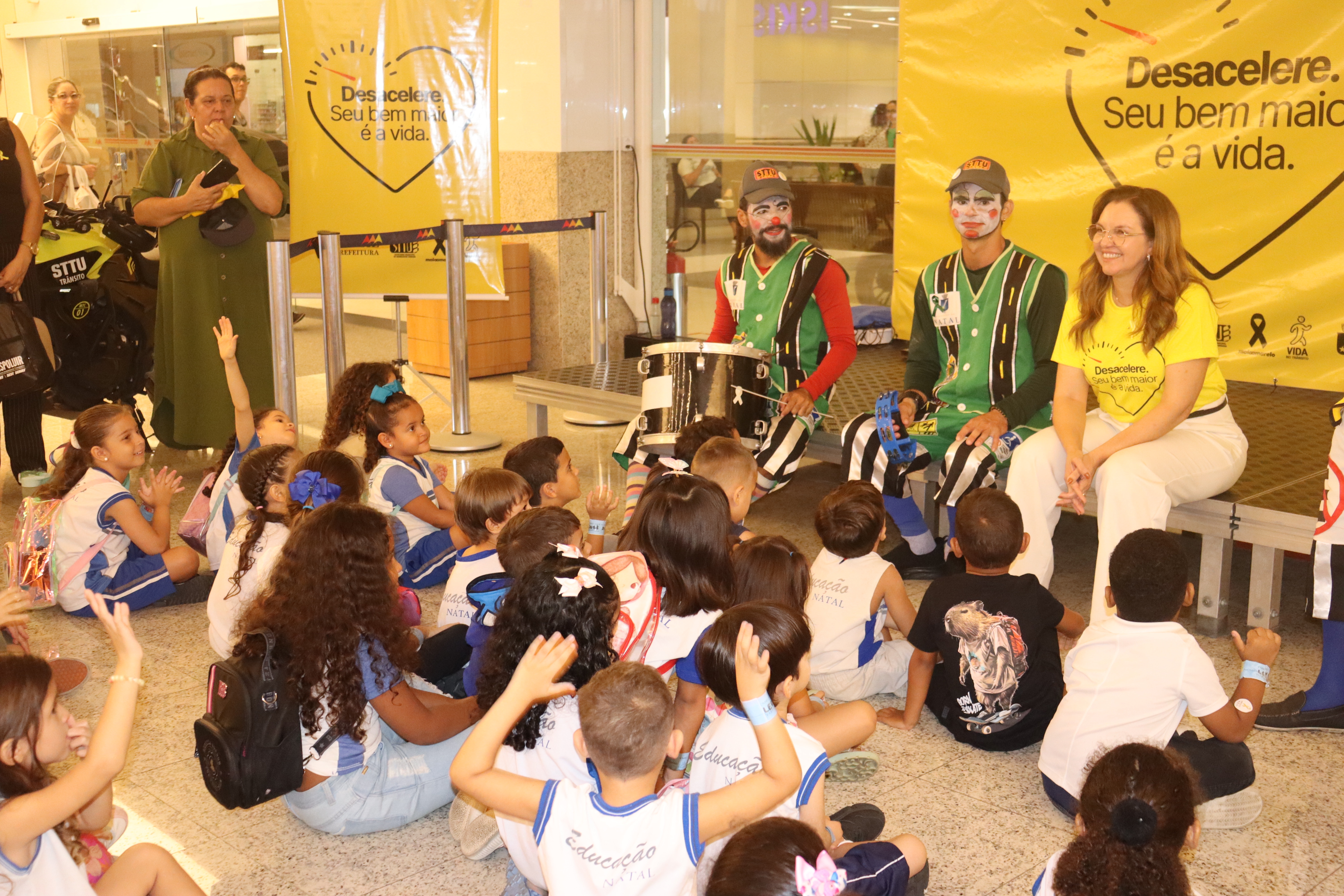STTU intensifica ações do Maio Amarelo em Natal com foco em educação e conscientização no trânsito
