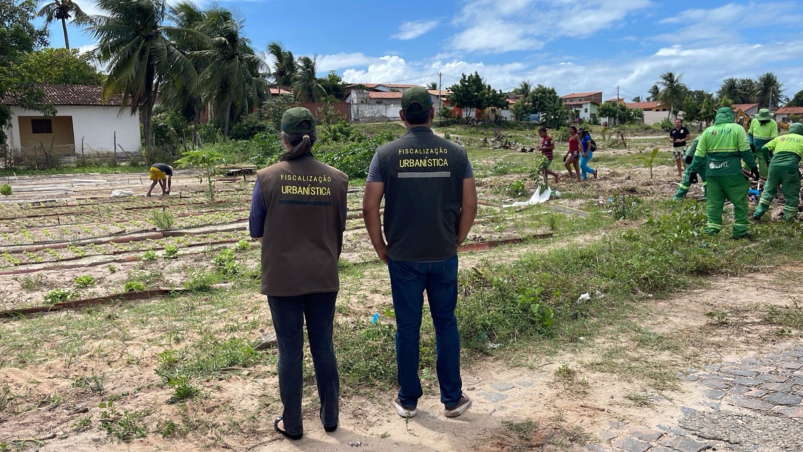 Prefeitura promove desocupação de área pública na Redinha para realização de sondagem no local