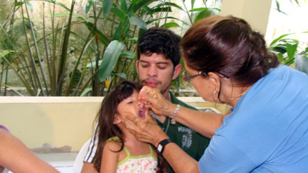 Natal vacina 79,50% das crian&ccedil;as menores de cinco anos