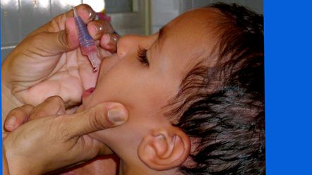 S&aacute;bado &eacute; dia vacina&ccedil;&atilde;o contra a paralisia infantil