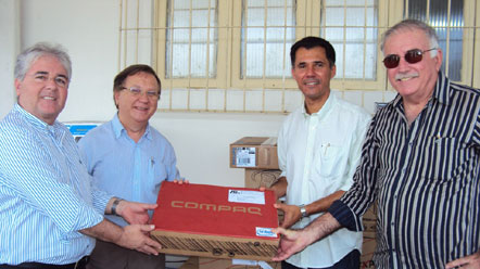  ARSBAN  entrega a CAERN  equipamentos para automa&ccedil;&atilde;o do abastecimento de &aacute;gua Zona Norte de Natal