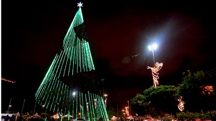 A magia do Natal nas &Aacute;rvores de Mirassol e Panatis