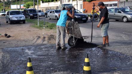 Semopi intensifica Programa de Recupera&ccedil;&atilde;o de Vias em Natal