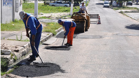  Plano de conserva&ccedil;&atilde;o de vias &eacute; intensificado pela Prefeitura