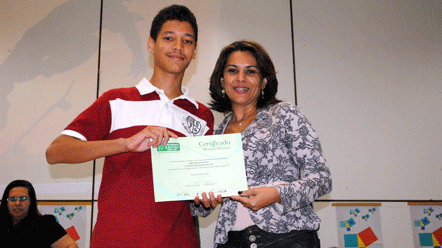 Alunos da rede municipal s&atilde;o premiados na Olimp&iacute;ada de Matem&aacute;tica